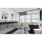 Castello Usa Nile 84-inch Gray Vanity Set with Black Top and Black Handles CB-MC-84G-BL-2053-BL - alternate 8